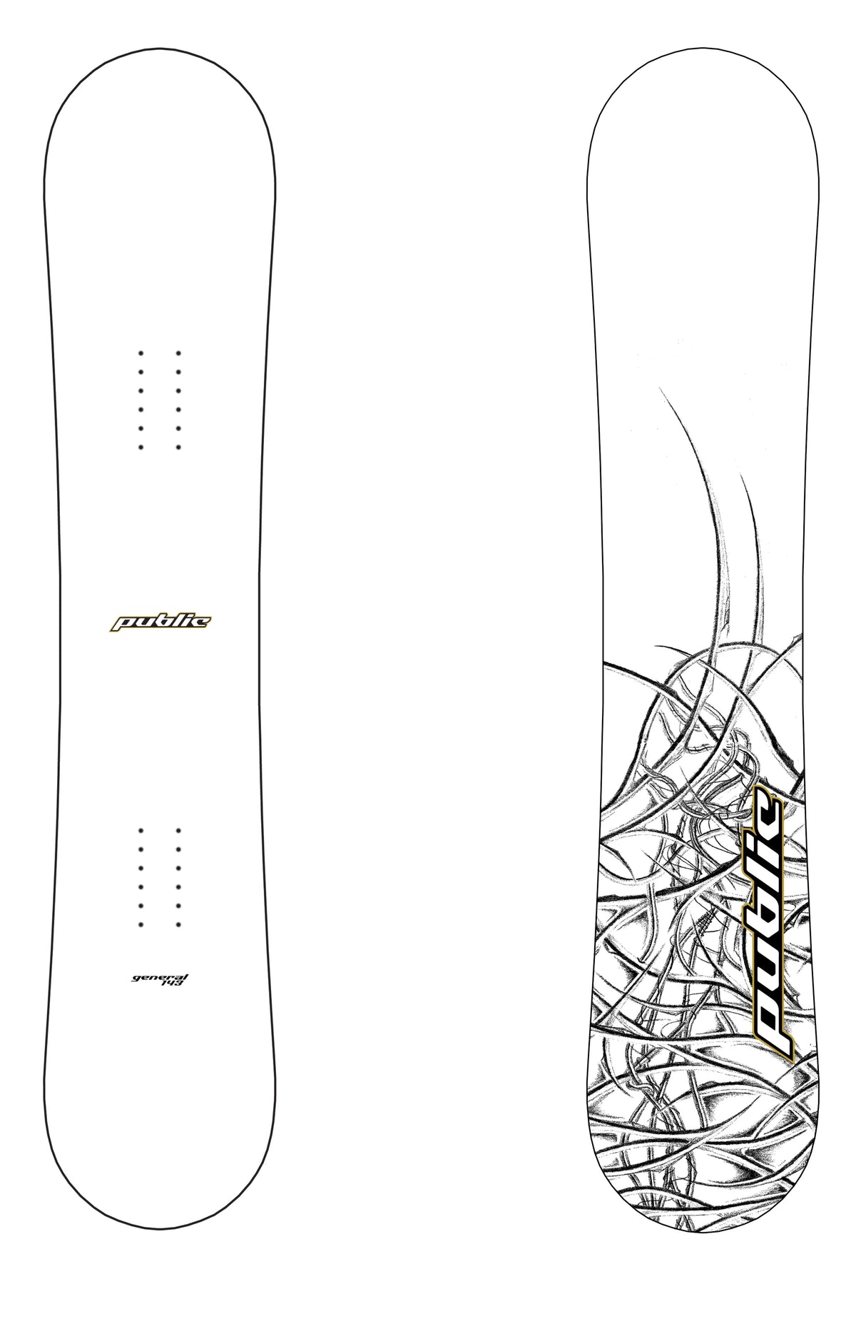 Public General Public Snowboard 2027 - Men's