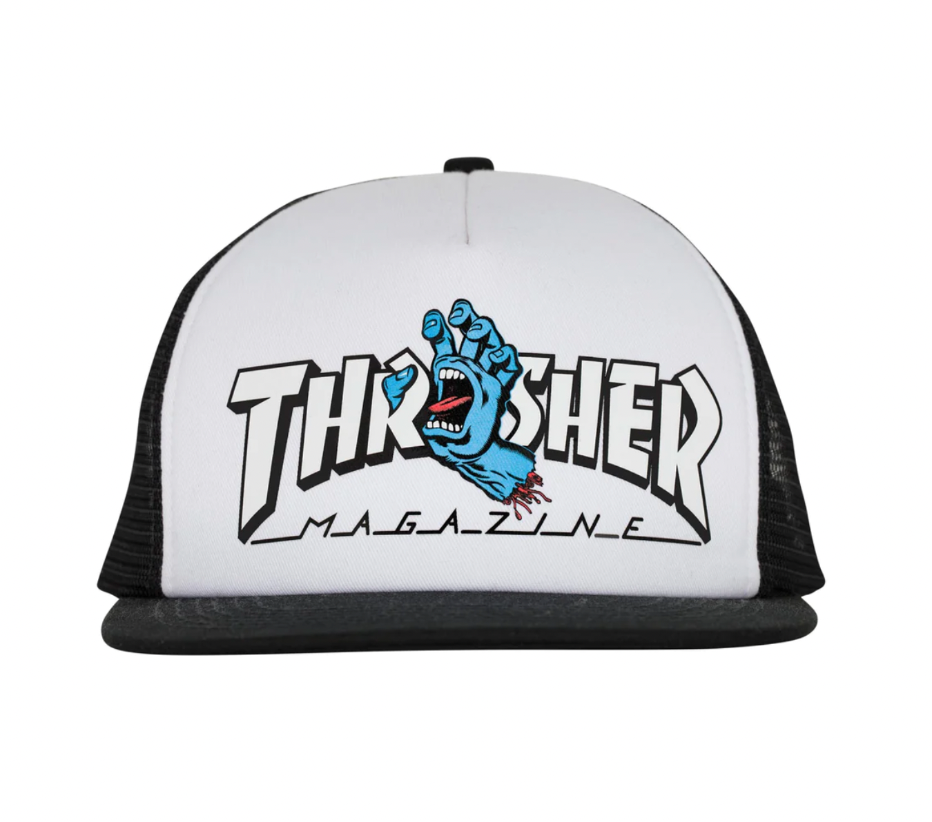 Thrasher Screaming Logo Trucker Santa Cruz Hat