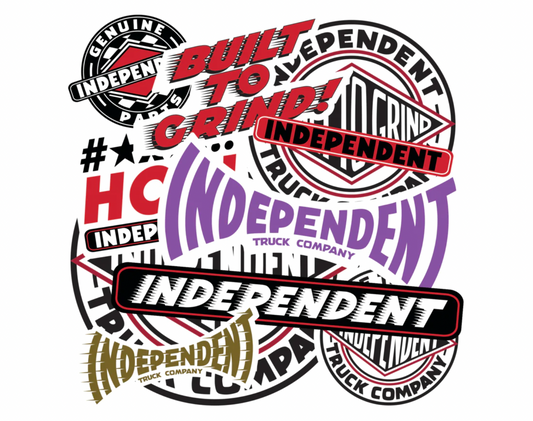 10 pack of Assorted Independent Stickers