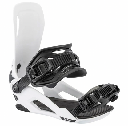 Nitro Talent White Snowboard Bindings 2026