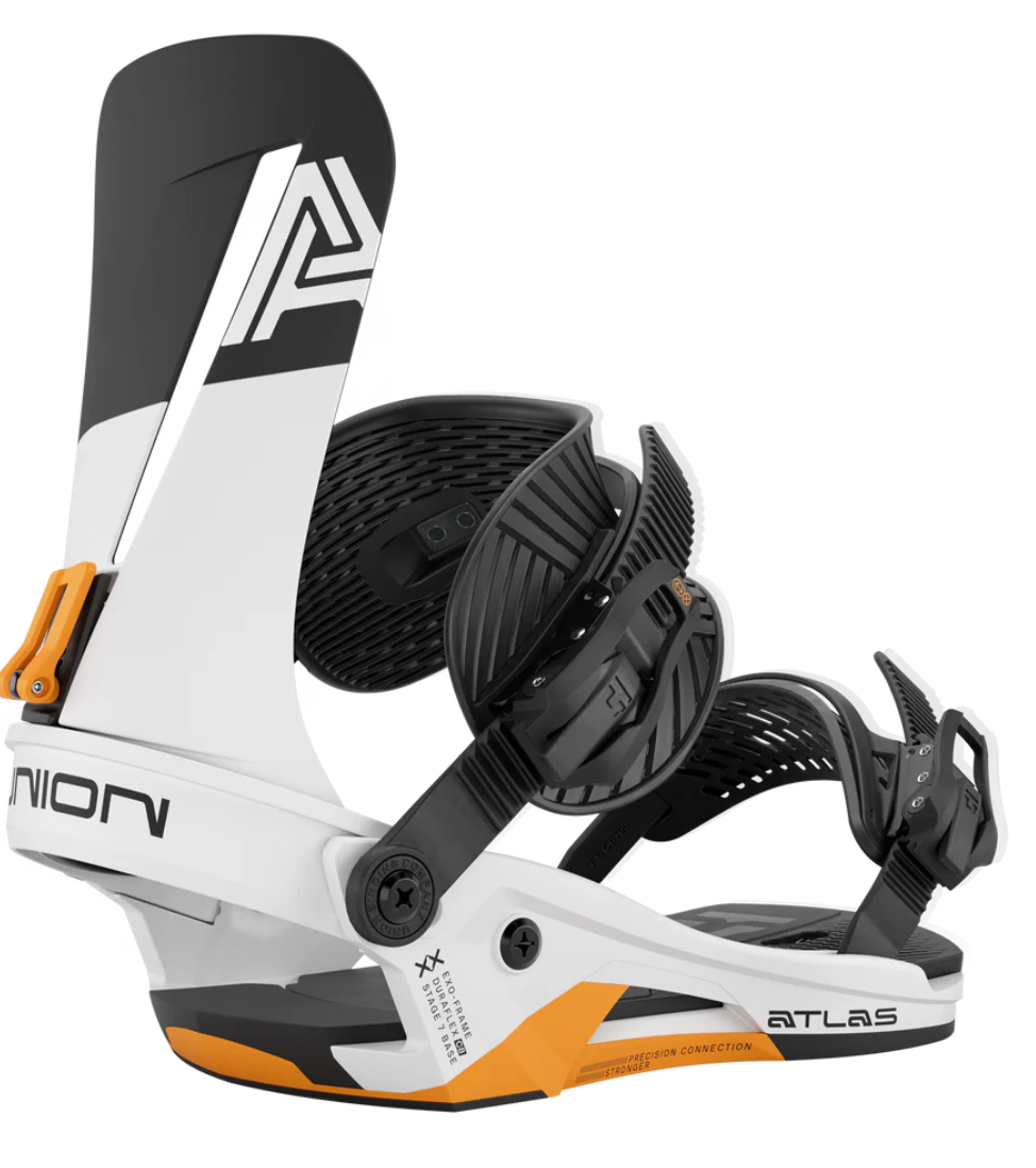 2026 UNION ATLAS BINDING - WHITE / ORANGE Regular price