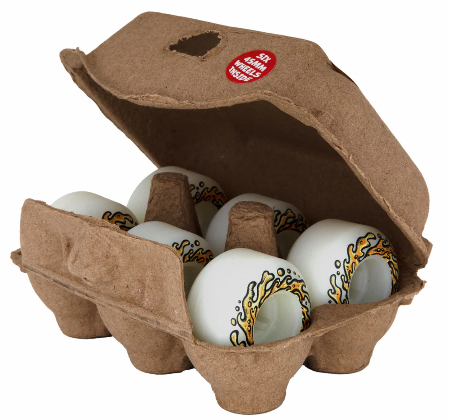 45mm OG Eggs Half Dozen 99a Chubbies Slime Balls Skateboard Wheels