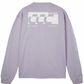 Mothership Long Sleeve Tee Lavender White