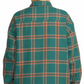 VOLCOM WOMENS INSULATED RIDING FLANNEL JACKET ATLANTIC DEEP 2026