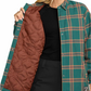 VOLCOM WOMENS INSULATED RIDING FLANNEL JACKET ATLANTIC DEEP 2026