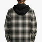 Men's Volcom Kenson Insulated Flannel 2026 Black Green