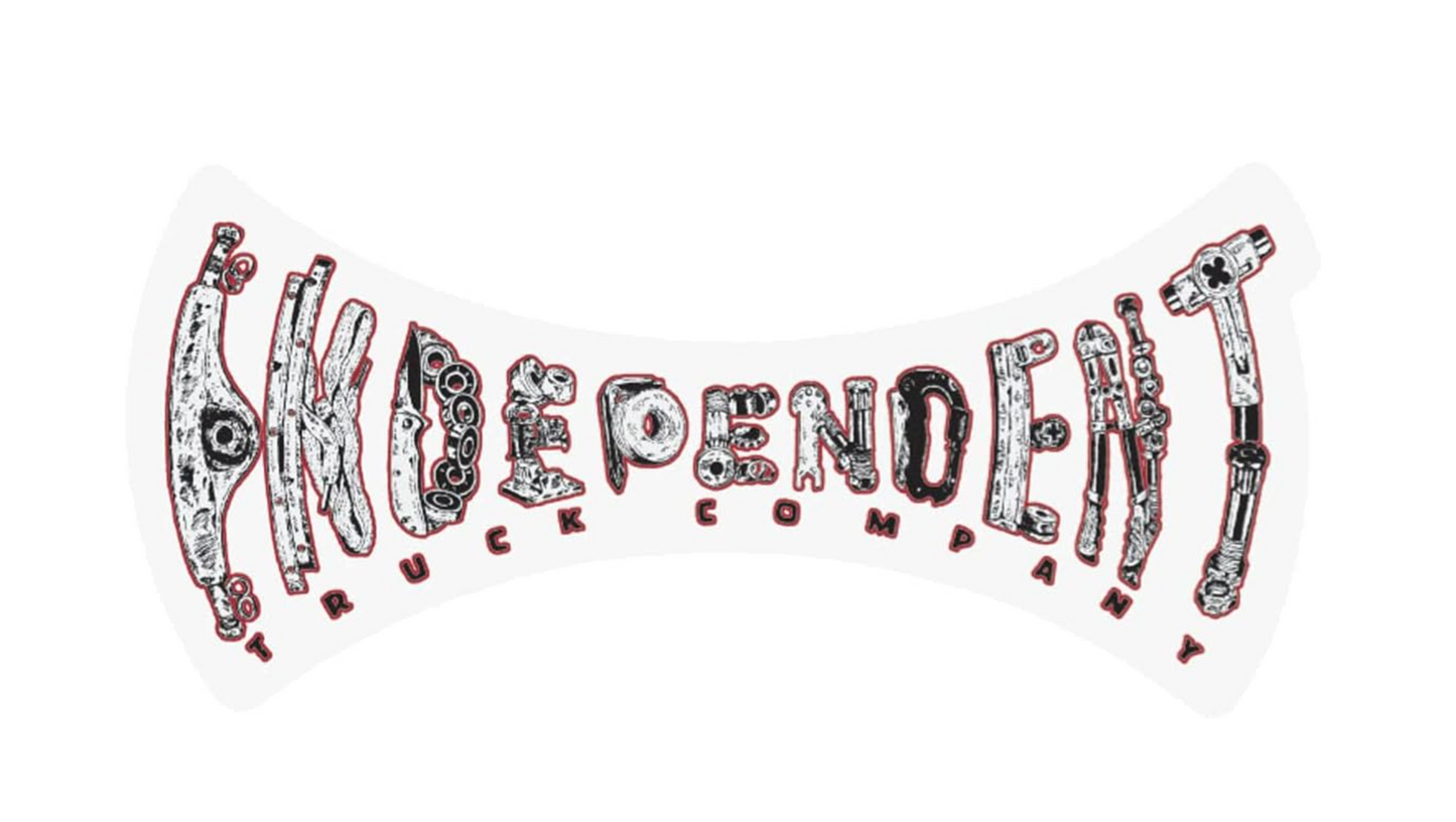 Genuine Parts 6in Independent Sticker