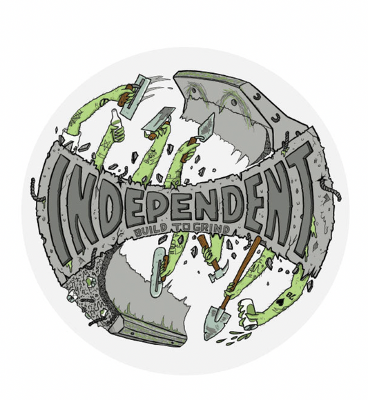 Build to Grind 4in Independent Sticker