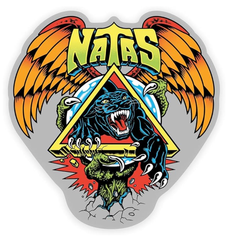 Natas SC Panther 4.5in Santa Cruz Sticker