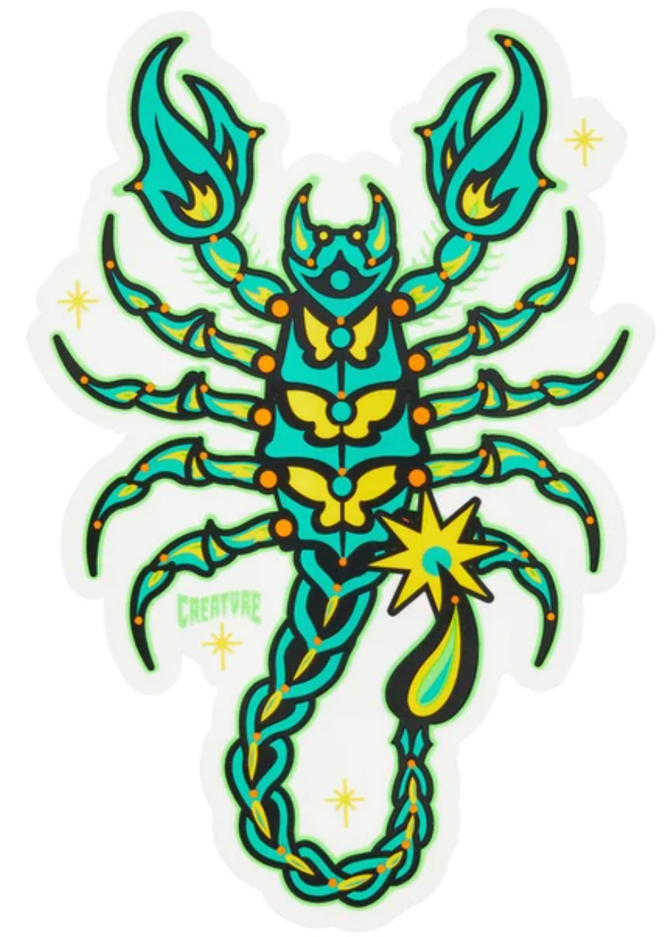 Creature Skateboards Deadly Sands 5in Creature Sticker