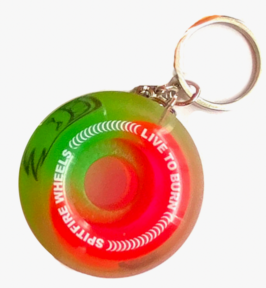Spitfire Wheel Keychain - Colors