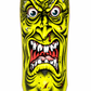 9.5in Rob Roskopp Face Yellow Reissue Santa Cruz Skateboard Deck