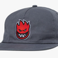 Spitfire Wheels Hat Bighead Fill Snapback Charcoal/Red