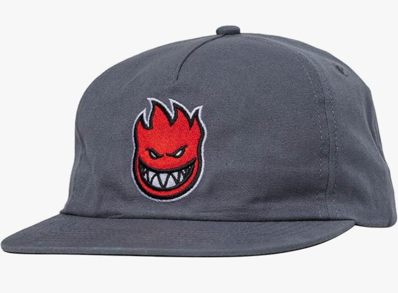 Spitfire Wheels Hat Bighead Fill Snapback Charcoal/Red