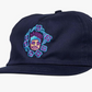 Krooked Skateboards Hat Sweatpants Redux Snapback Navy