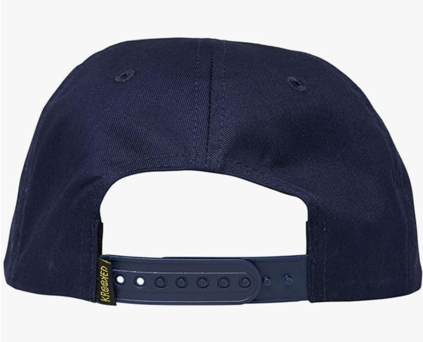 Krooked Skateboards Hat Sweatpants Redux Snapback Navy