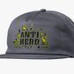 Anti-Hero Hieroglyphics Snapback Hat Charcoal