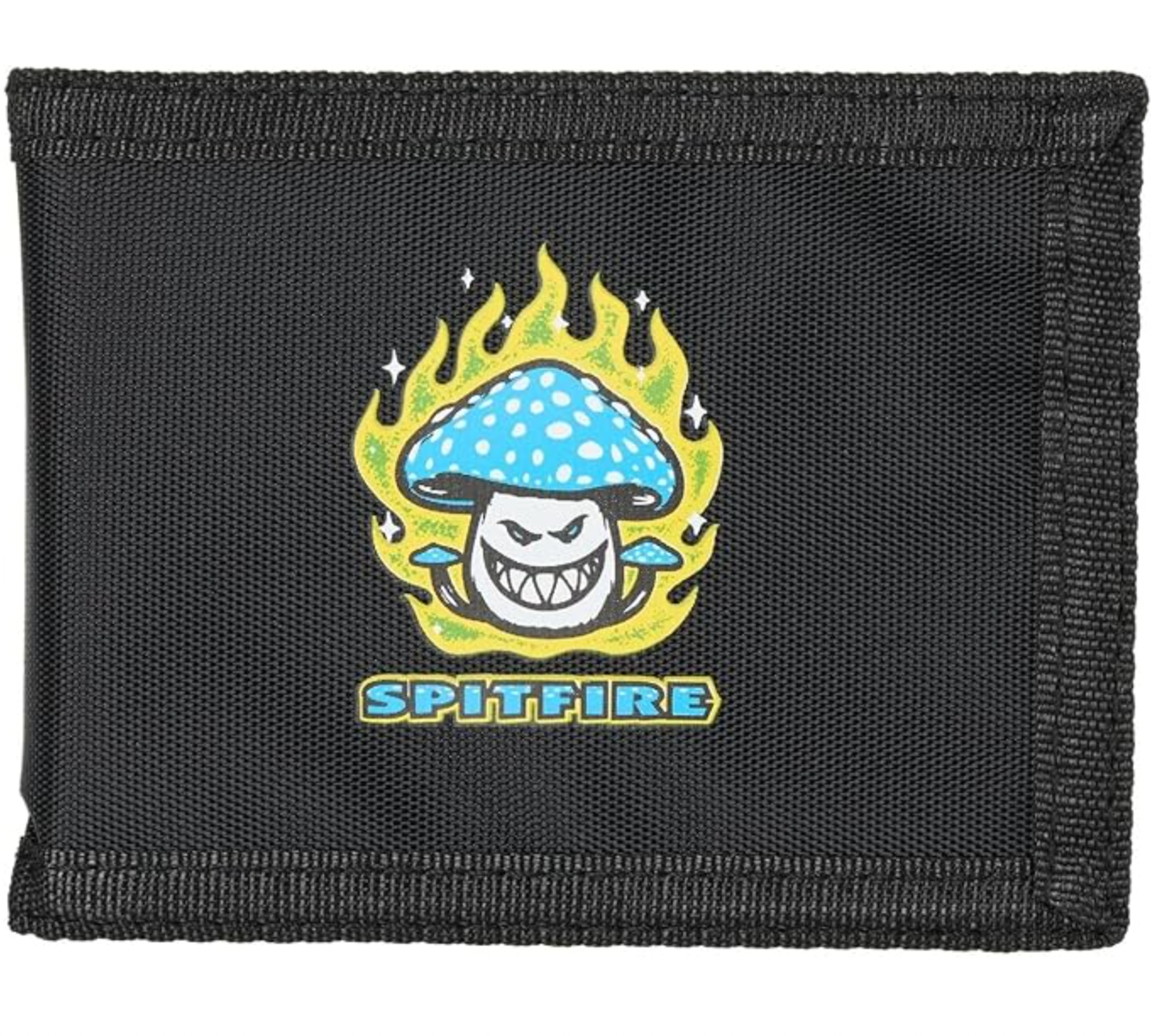 Spitfire Mushroom Bighead Bi-Fold Wallet Black/Yellow