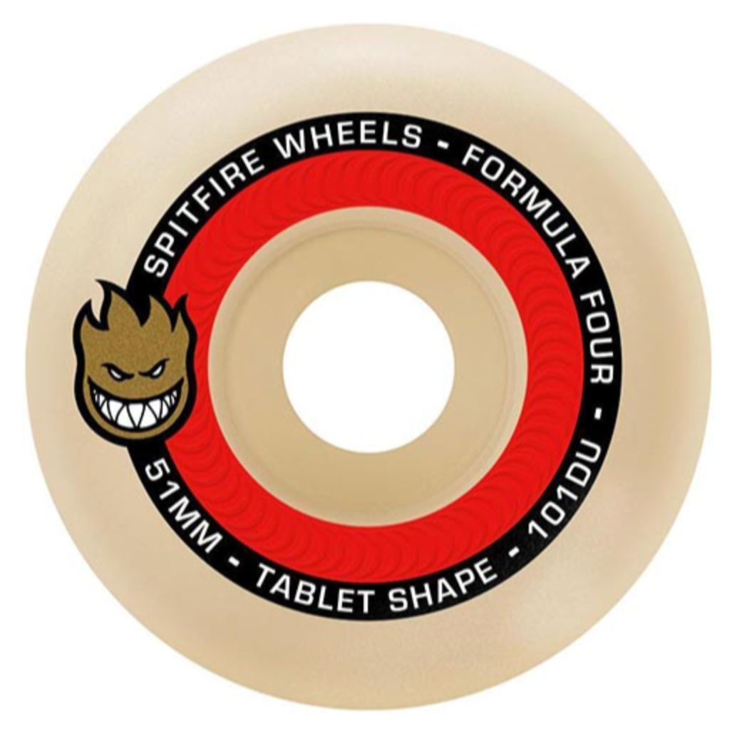 SPITFIRE FORMULA FOUR TABLETS 53MM 101D (Set of 4)