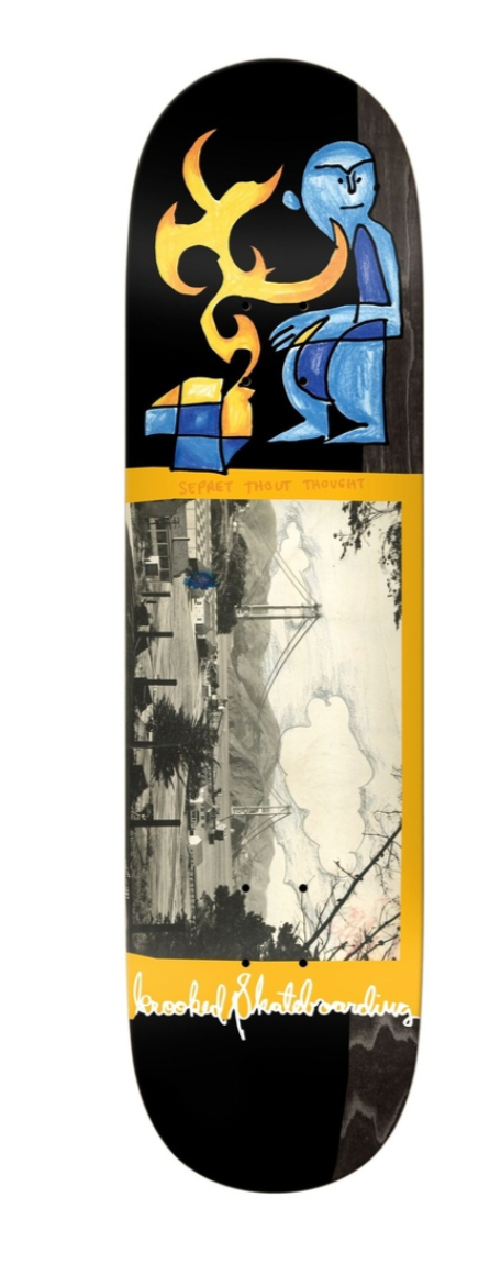 KROOKED CERNICKY BRIDGE DECK 8.50 SKATEBOARD DECK