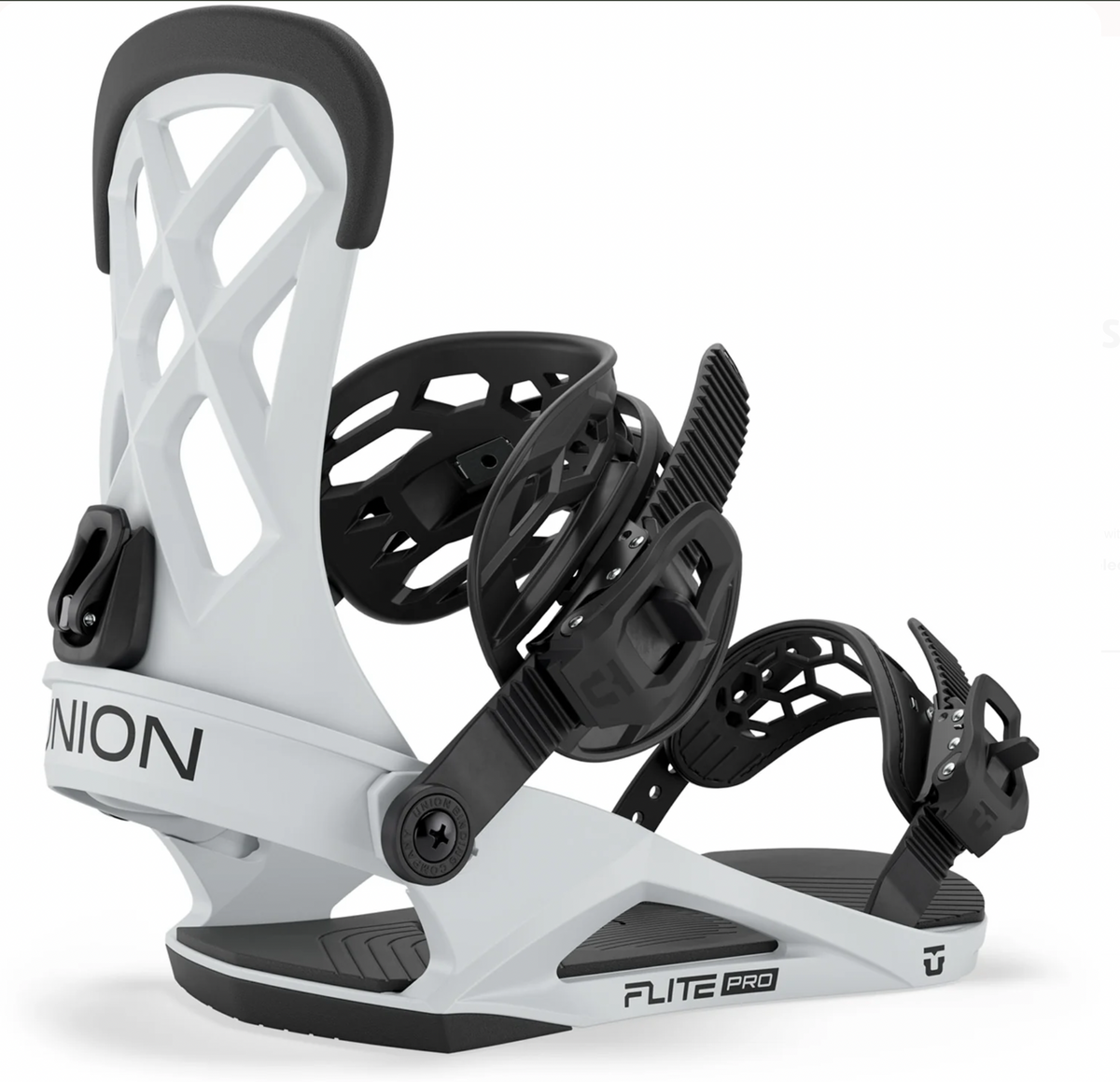 Union Flite Pro Snowboard Bindings Grey 2027