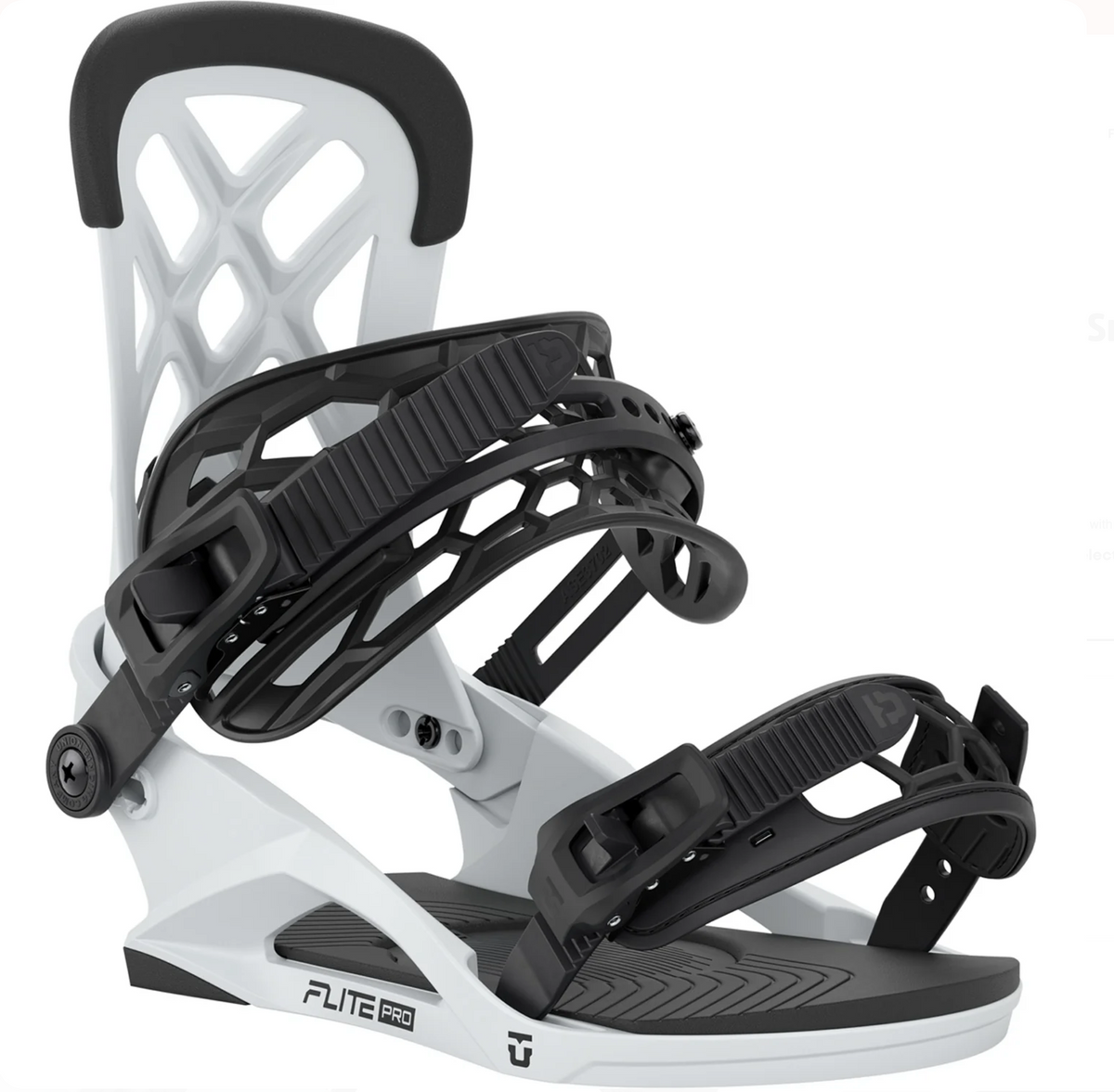 Union Flite Pro Snowboard Bindings Grey 2027