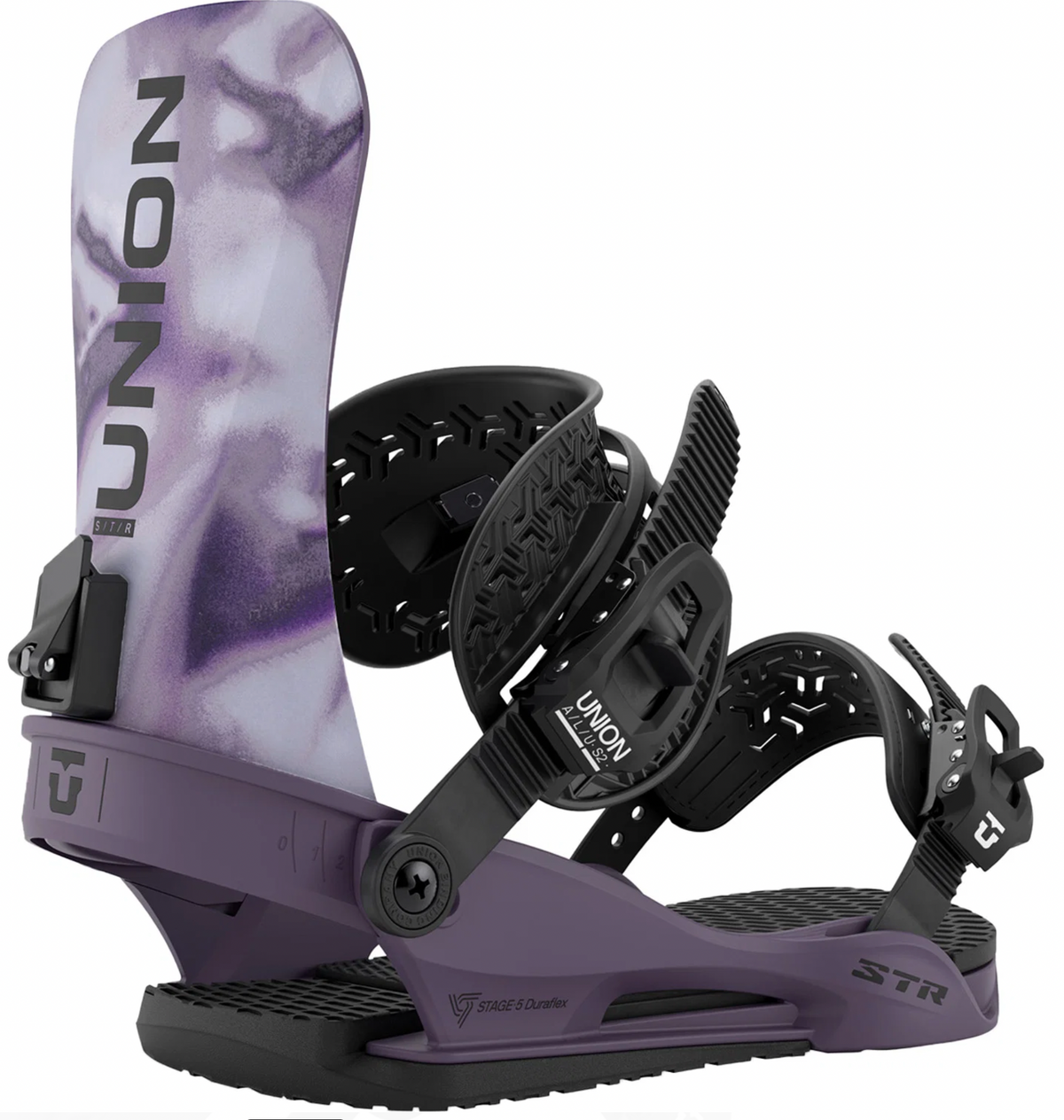Union STR Snowboard Bindings Purple 2027