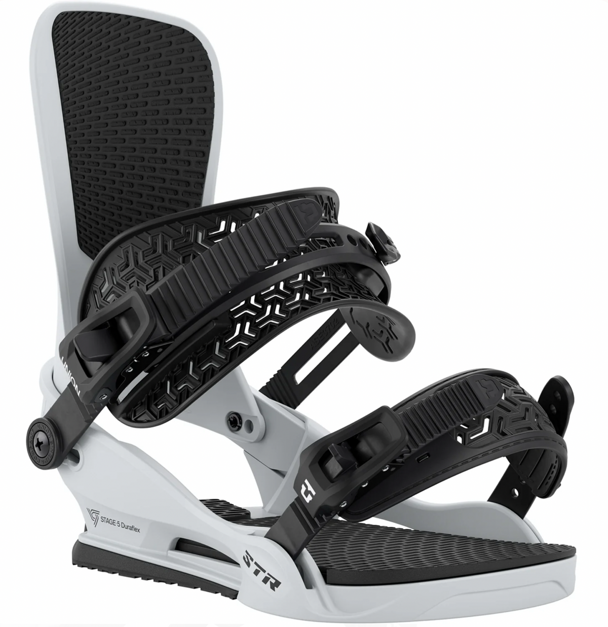 Union STR Snowboard Bindings Grey 2027