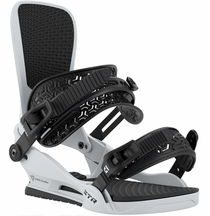 Union STR Snowboard Bindings Grey 2027