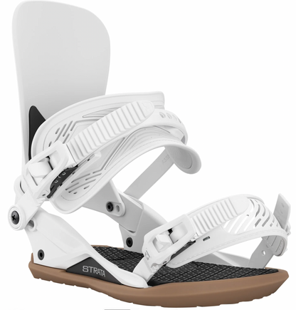 Union Strata Snowboard Bindings White 2027