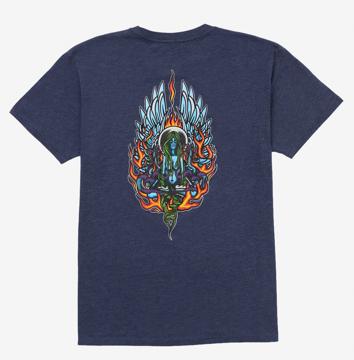 Freya S/S T-Shirt Heather Navy