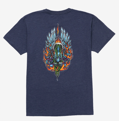 Freya S/S T-Shirt Heather Navy