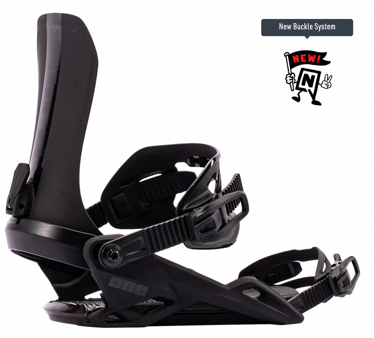 Nitro One Bindings Ultra Black