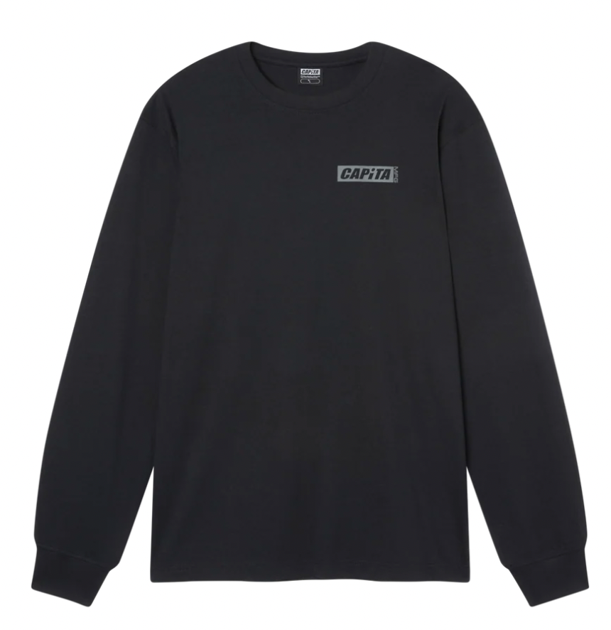 CAPiTA INDOOR LONG SLEEVE TEE BLACK