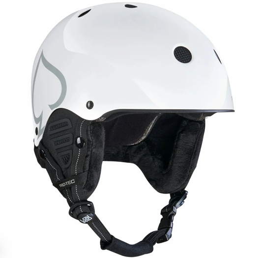 LOW PRO SNOW CERTIFIED HELMET - GLOSS WHITE - S/M