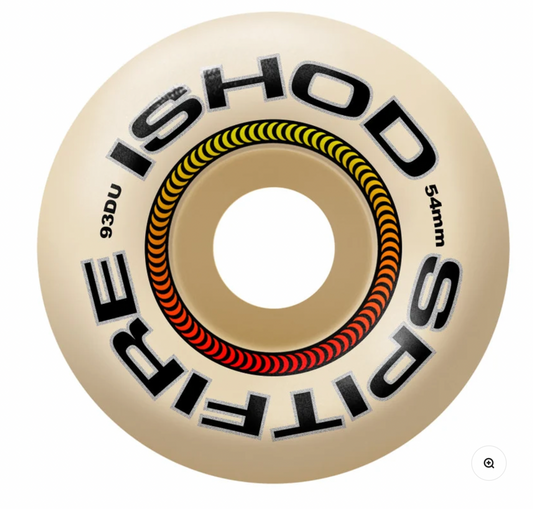 Spitfire Formula Four 93D Ishod Lock-In Classic Skateboard Wheels