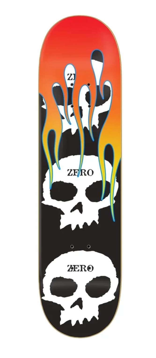 ZERO 3 Skull Flames Deck