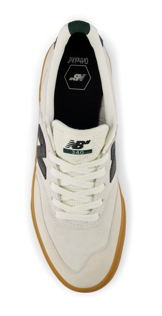 NEW BALANCE NUMERIC 340 WHITE/BLACK