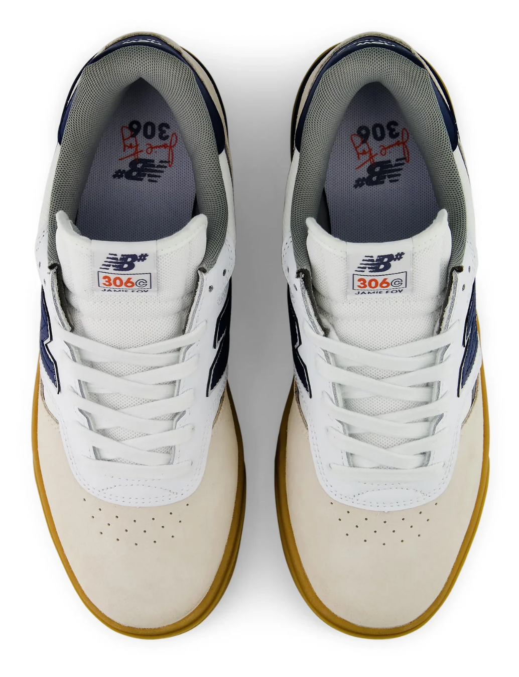 New Balance Numeric Jamie Foy 306C - White/Blue