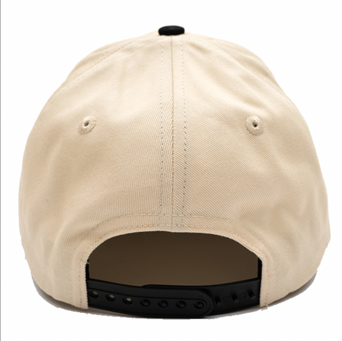 PUBLIC SCRIPT CAP - CREAM/BLACK