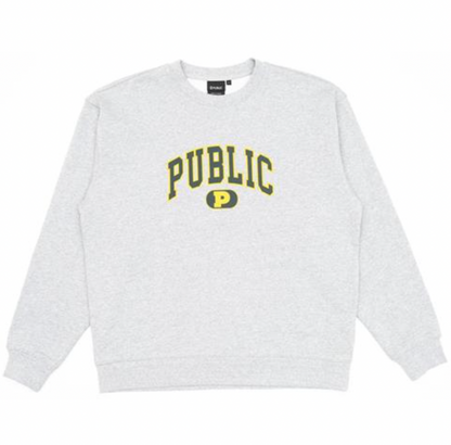 Public Snowboards Collegiate Crew Neck
