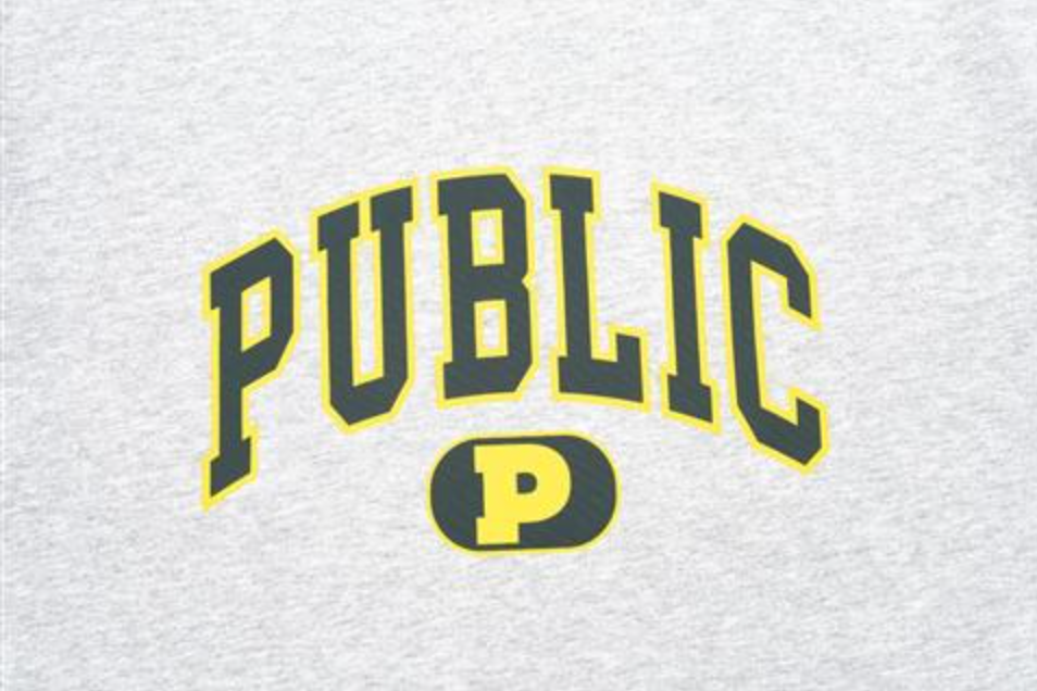 Public Snowboards Collegiate Crew Neck