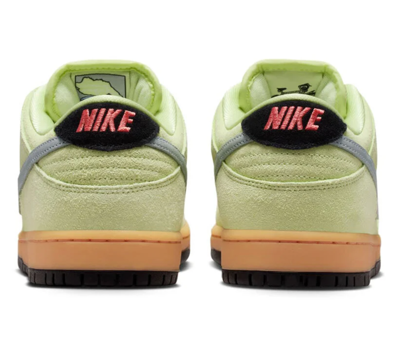 NIKE SB DUNK LOW PRO PRM LIGHT LIQUID LIME/WOLF GREY/BLACK