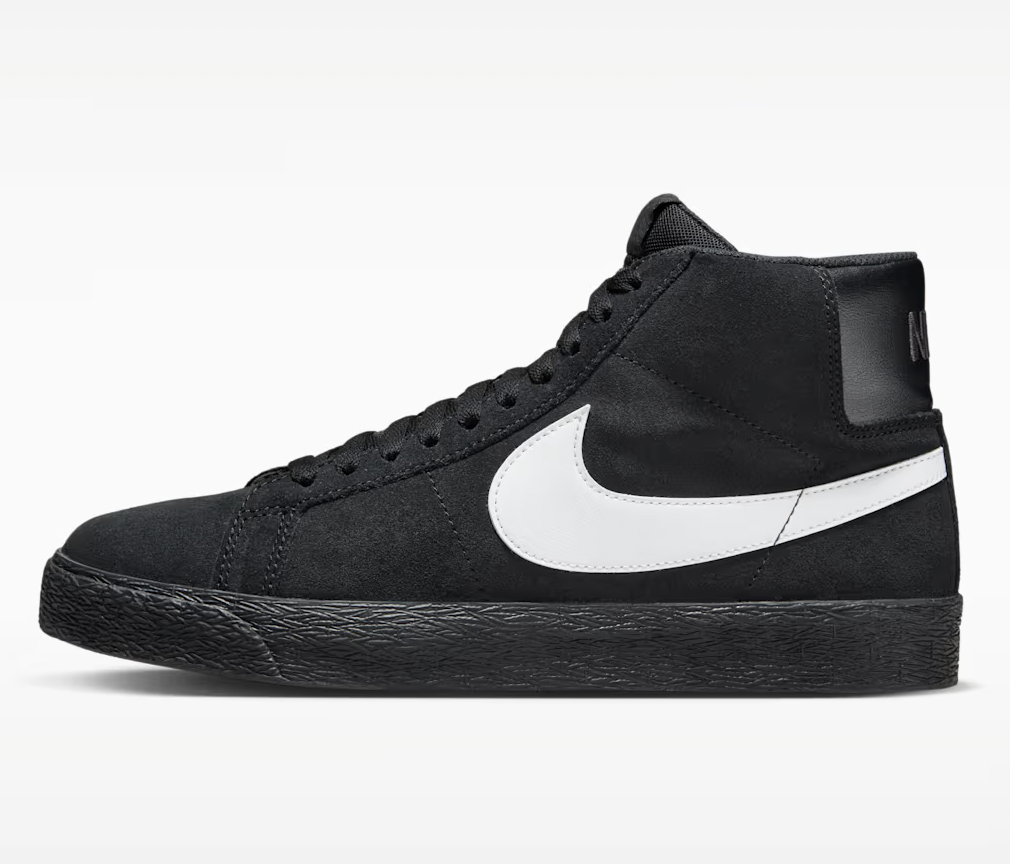 Nike SB Zoom Blazer Mid - Black/White Black/Black