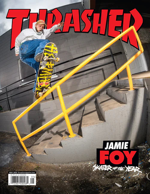 Thrasher Magazine May 2025 SOTY Jamie Foy