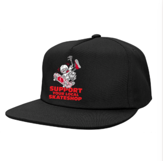 Skate Shop Day Unstructured Hat X Todd Bratrud black OSFM
