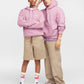 Nike SB Fleece Pullover Skate Hoodie Plum Dust/White