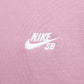 Nike SB Fleece Pullover Skate Hoodie Plum Dust/White