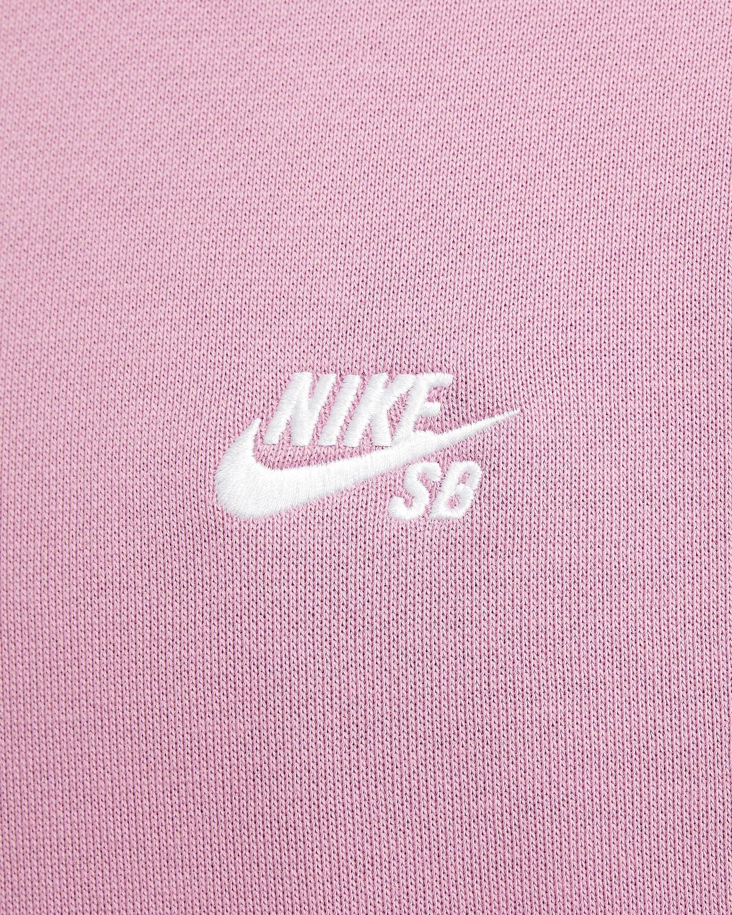 Nike SB Fleece Pullover Skate Hoodie Plum Dust/White