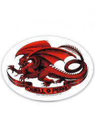 Powell Peralta Oval Dragon Sticker